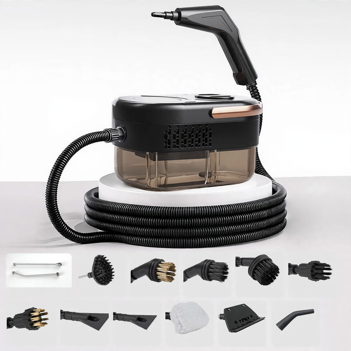 High-temperature steam cleaner for kitchen and household