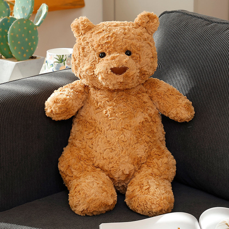 Plush teddy bear with pajamas, multiple sizes