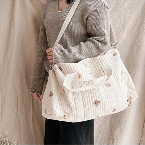 Careline Luxury Maternity Bag with Spacious Main Compartment and Soft Finish | Bowlift