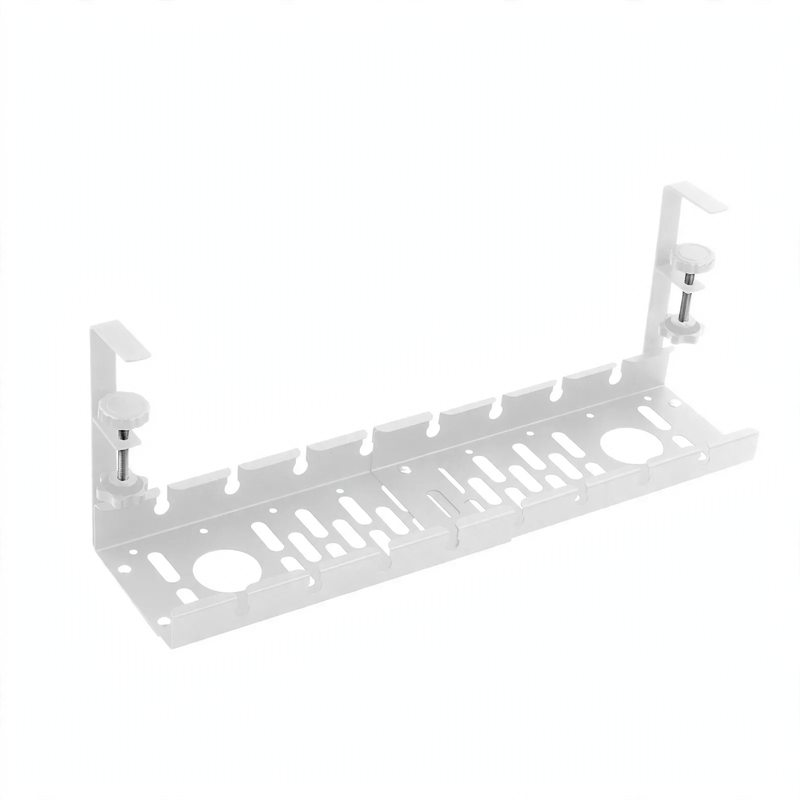 Cable duct for desk, PVC, no assembly