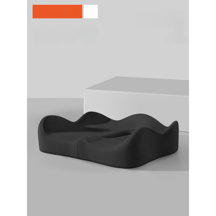 Seat cushion with integrated backrest