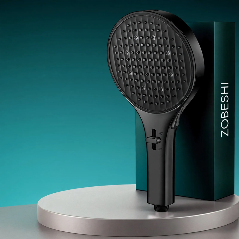 Shower head with pressure balance, large panel