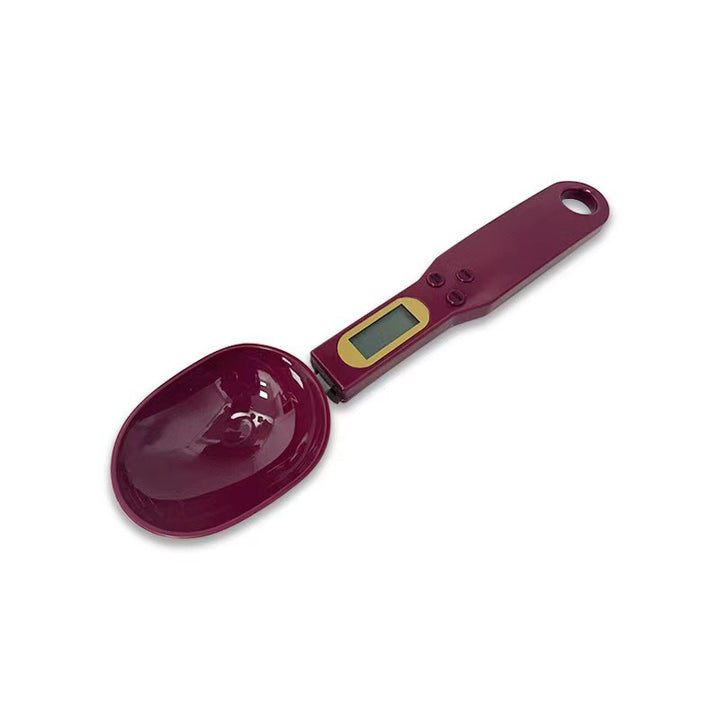 Electronic spoon scale for precise weighing