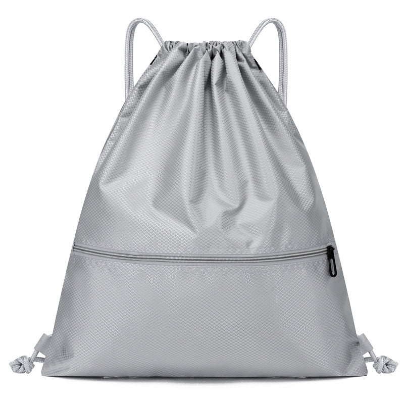 Sporty backpack with drawstring, waterproof