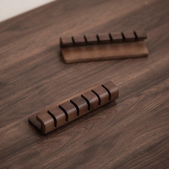 Wooden cable organizer, model K009