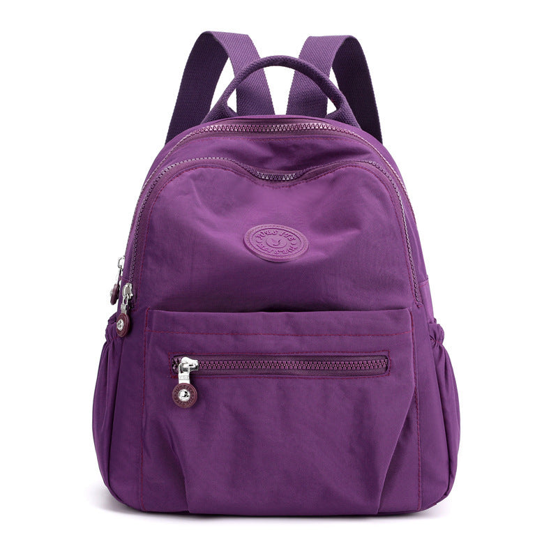 Women's backpack, nylon, large capacity