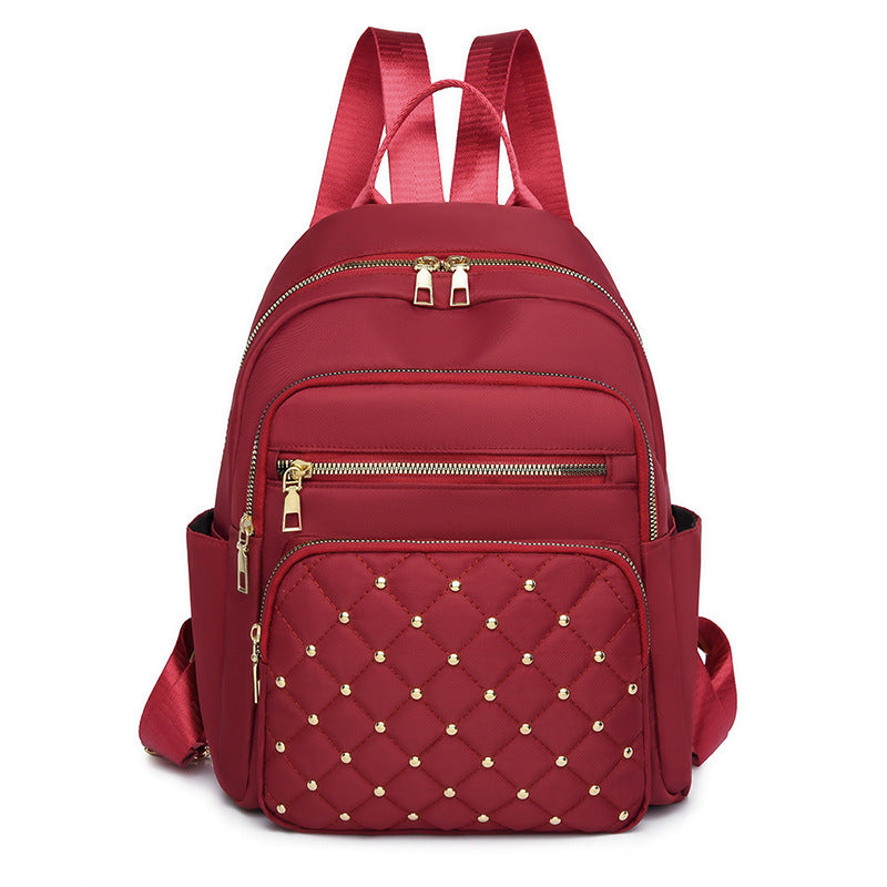 Linen backpack, waterproof, abrasion-resistant