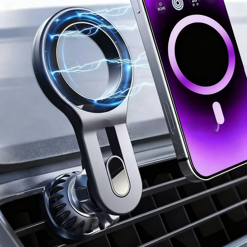 Magnetic Car Phone Mount made of Aluminum