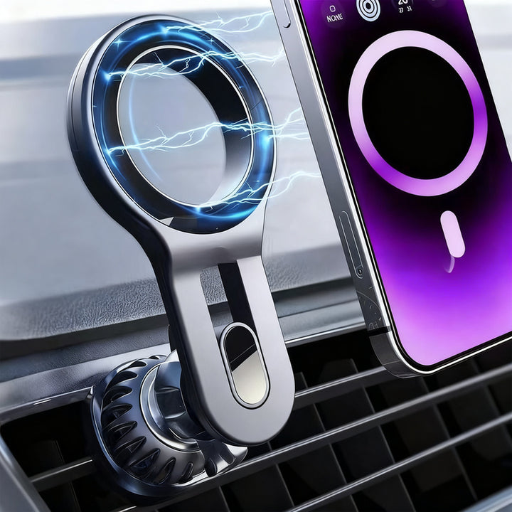 Magnetic Car Phone Mount made of Aluminum