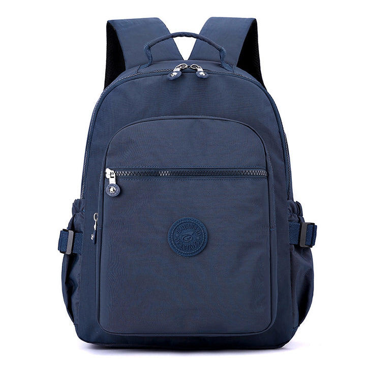 Nylon backpack for women, large capacity