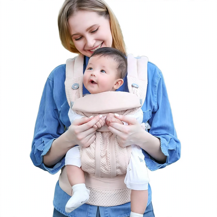 Baby carrier and hip seat, 0–40 months