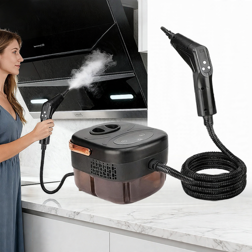 High-temperature steam cleaner for kitchen and household