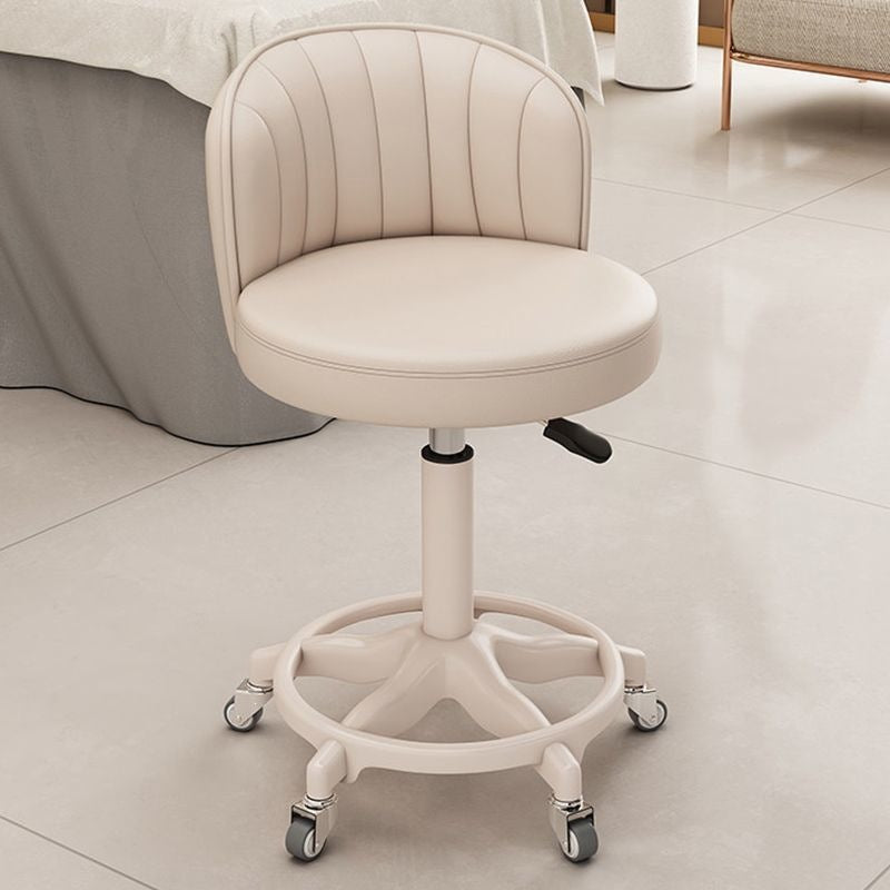 Bar stool with bowl and high backrest
