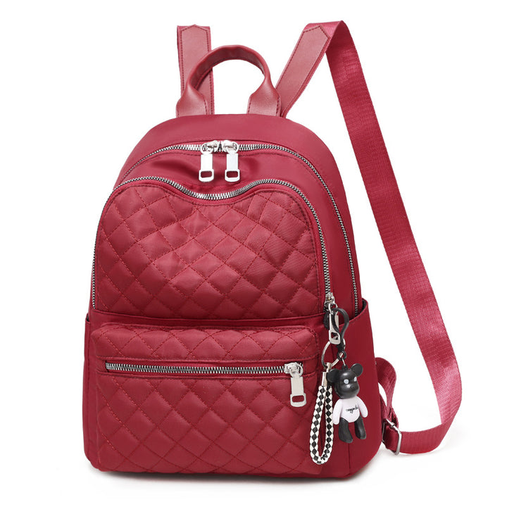 Women's backpack, large capacity, Oxford fabric
