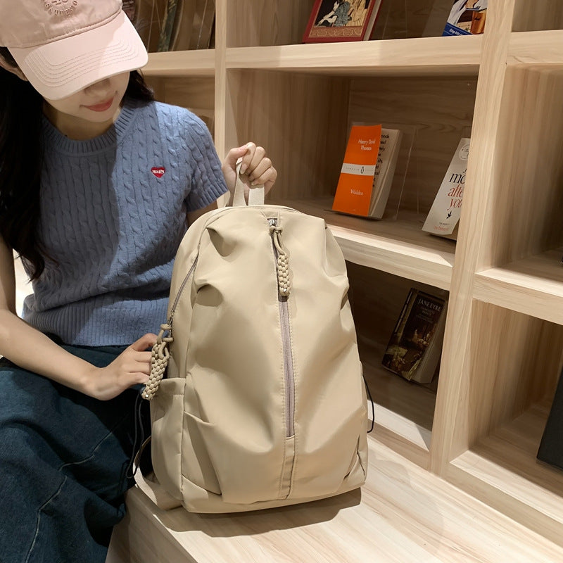Nylon backpack, up to 20 L, lightweight