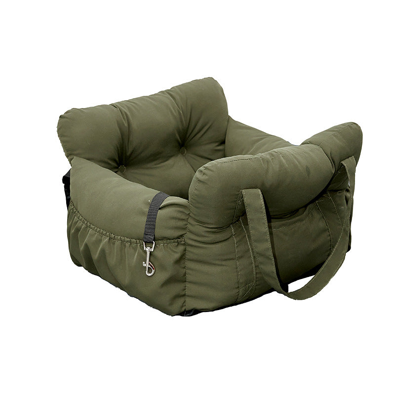 Car seat and travel bed for dogs, washable