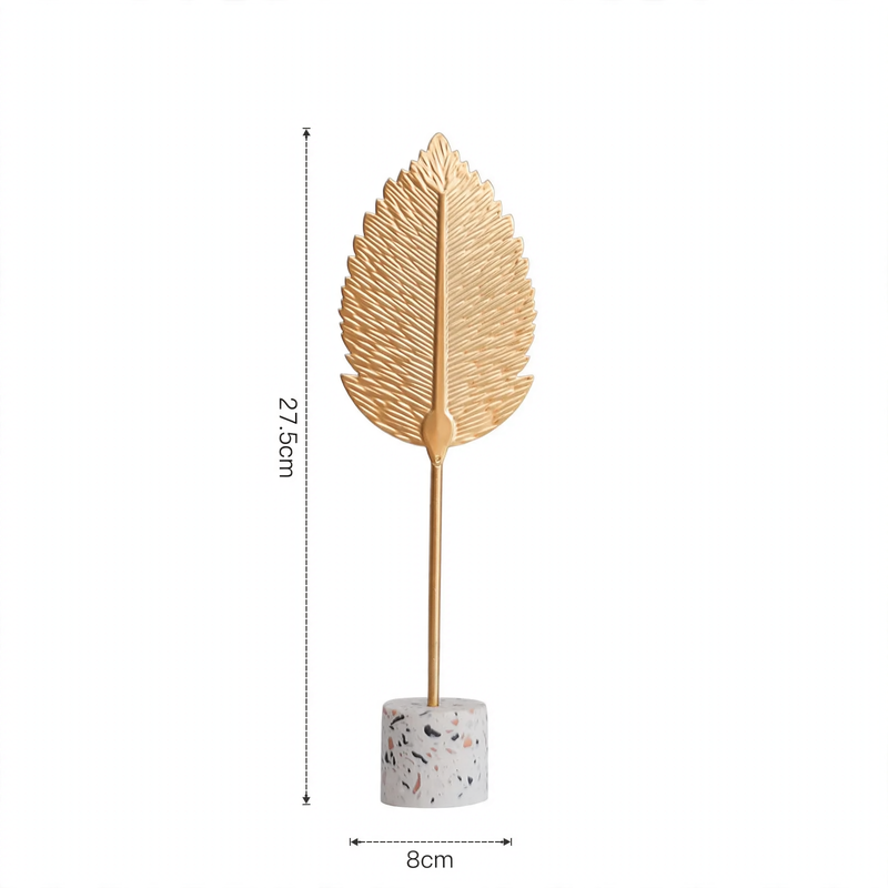 Iceflower decorative figure made of iron, modern