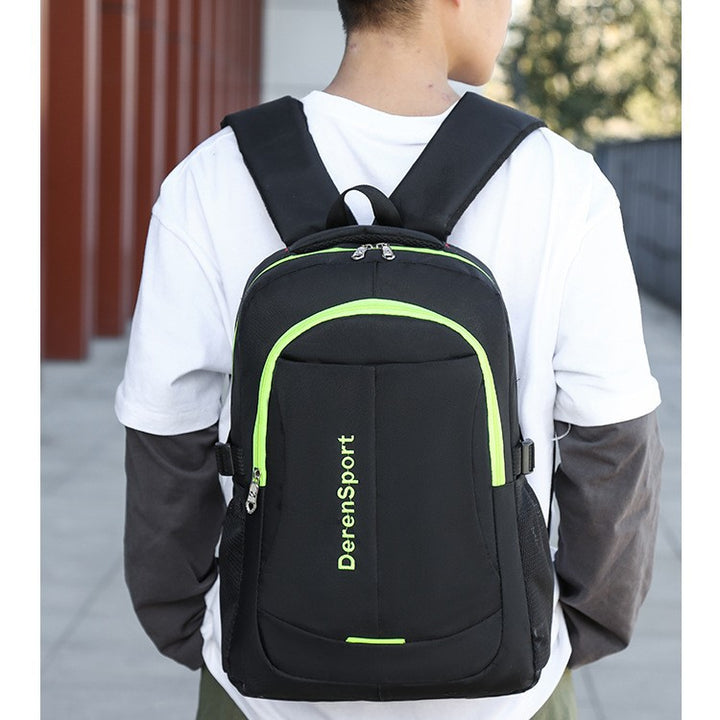 Rucksack Nylon, 20-35 L, for school and travel