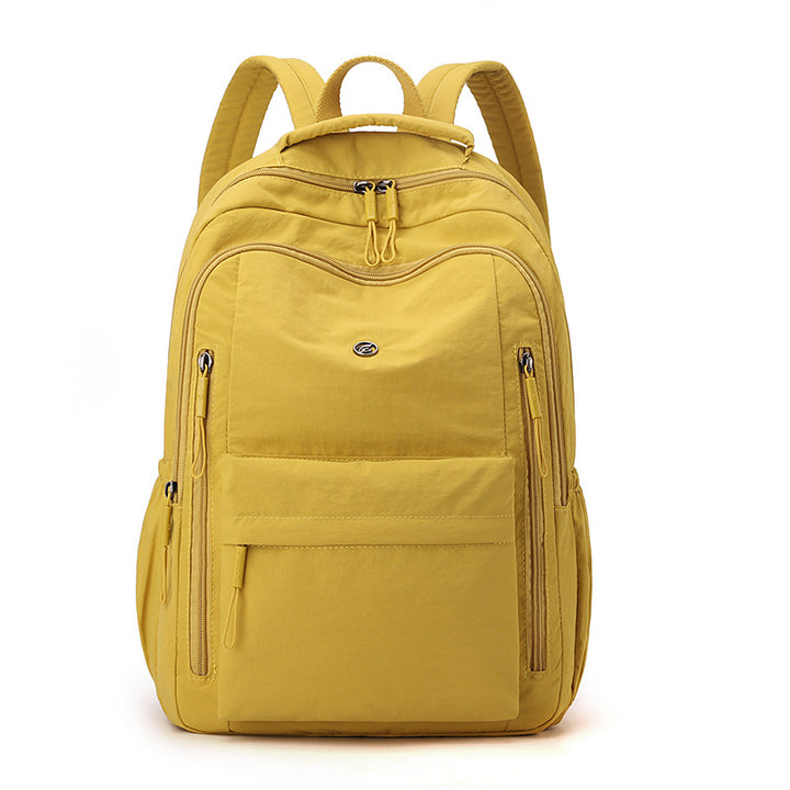 Nylon backpack, back-friendly, versatile