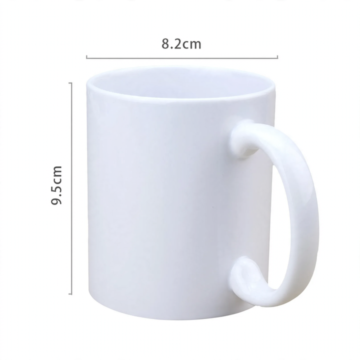 Ceramic mug with photo print