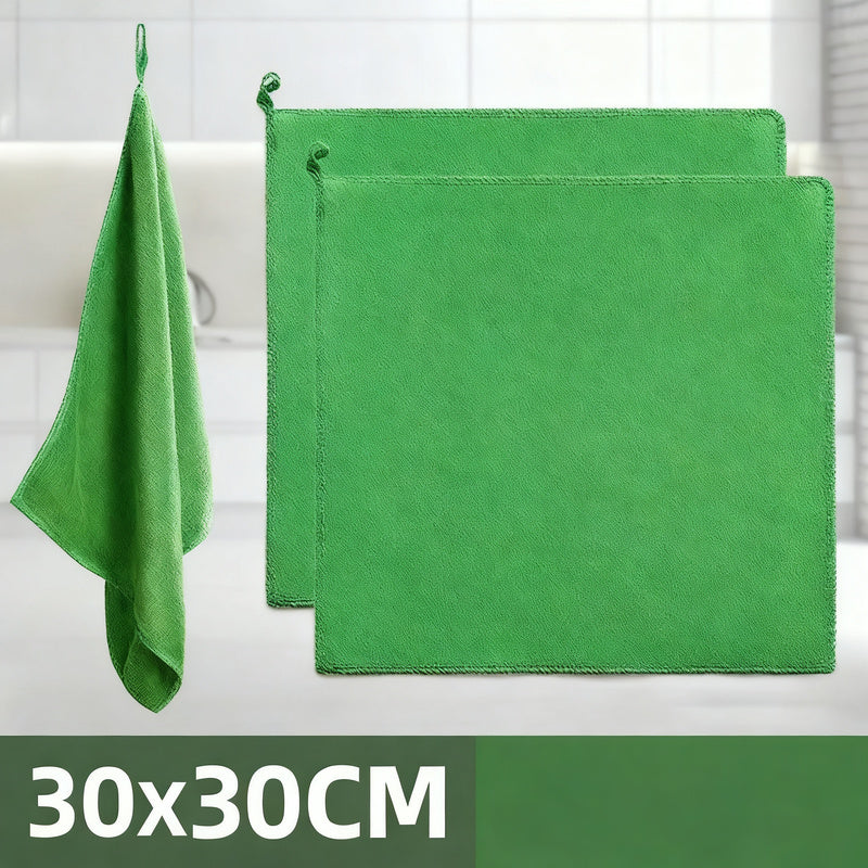 Microfiber Cleaning Cloths, 3-Piece Set, Absorbent