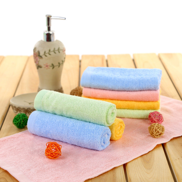 Children's towel made of bamboo silk, 26×53 cm