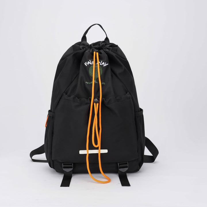 Nylon backpack, ultralight, drawstring