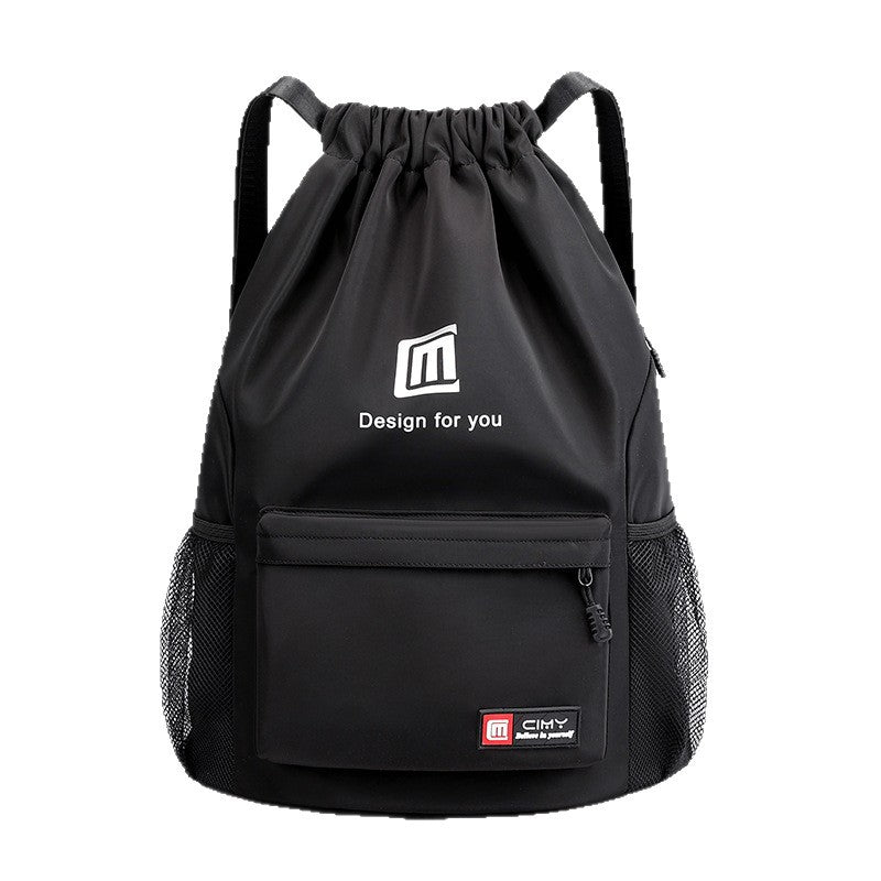 Nylon-Rucksack, 20–35 L, breathable, with drawstring