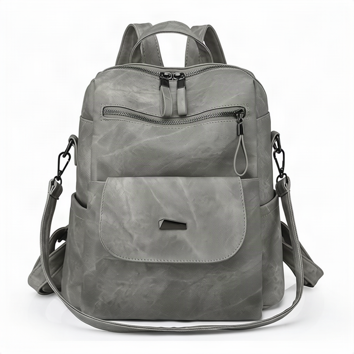 Women’s backpack made of PU, large capacity