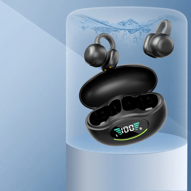 Ear Clip Bluetooth Headphones for Sports and Activity