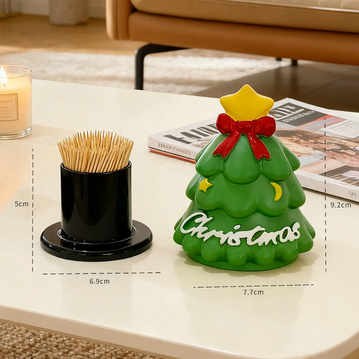 Toothpick holder, Christmas tree shape