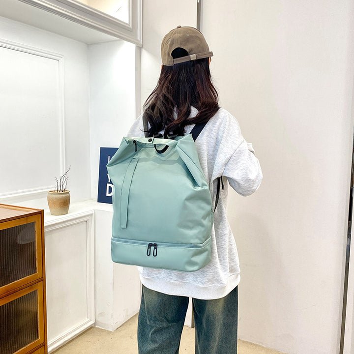 Swimming backpack with wet compartment, 20–35 L, for sports equipment