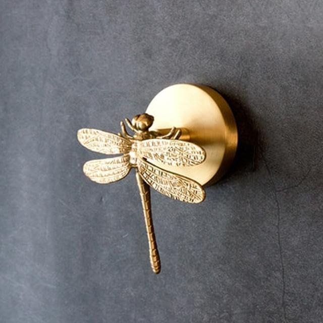 BowLift | Gold Brass Wall Hooks – Handmade Animal Designs for Stylish Wall Decoration