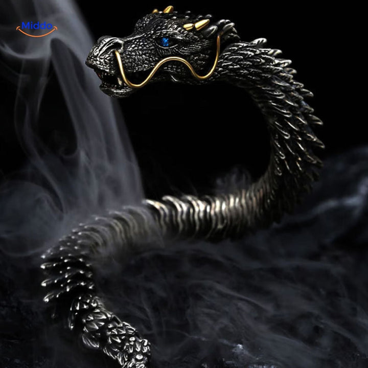BowLift | DracoShield Retro Bracelet | Stylish Accessory for Confident Men