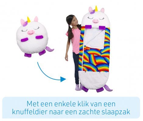 BowLift | HUGSLEEPERS – 2-in-1 Plush Toy & Sleeping Bag for Kids