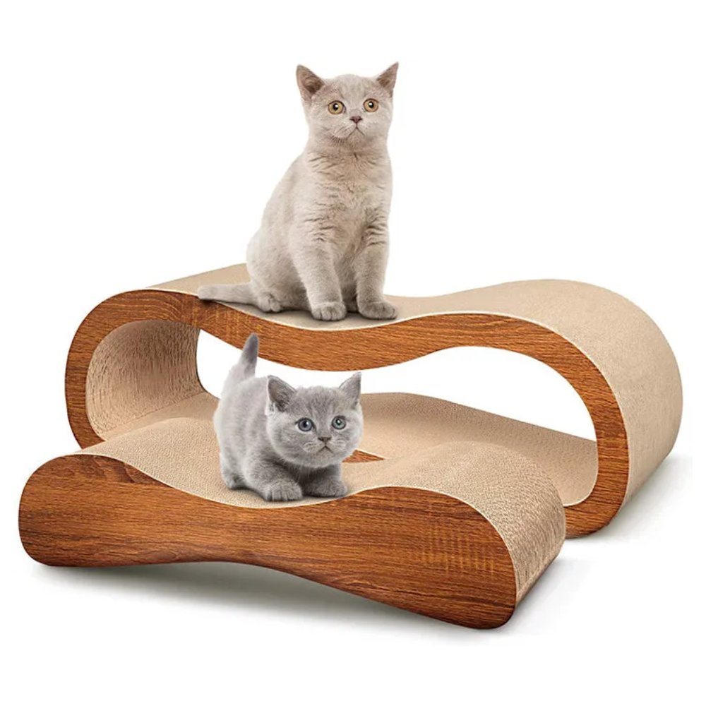 DreamLounge • 2 - in - 1 Cat Scratcher & Lounge Bed - Cat Scratcher - BowLift