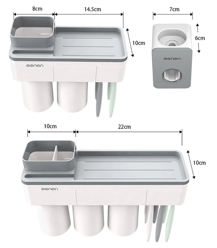 BowLift | Drill-free Toiletry Storage Set