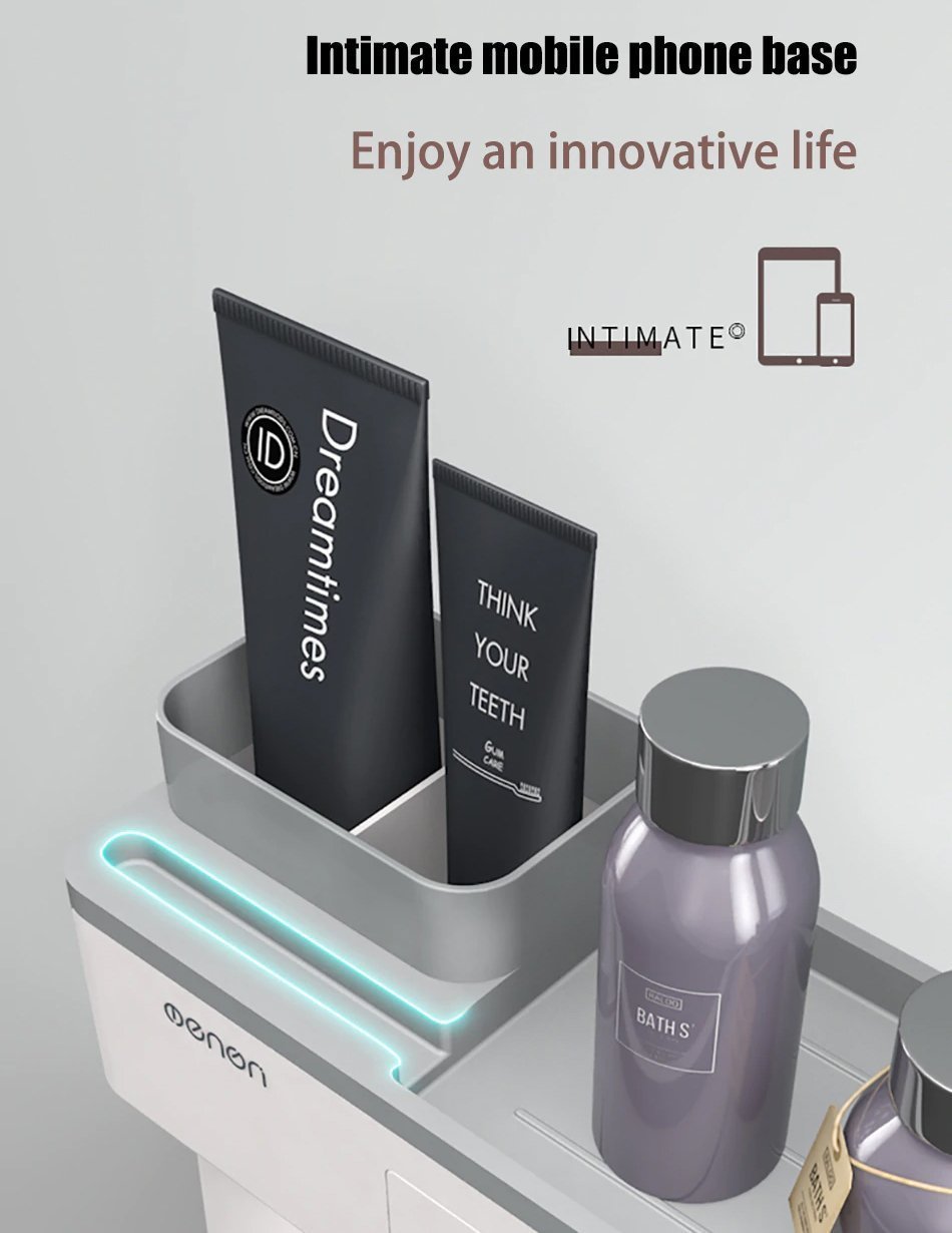 BowLift | Drill-free Toiletry Storage Set