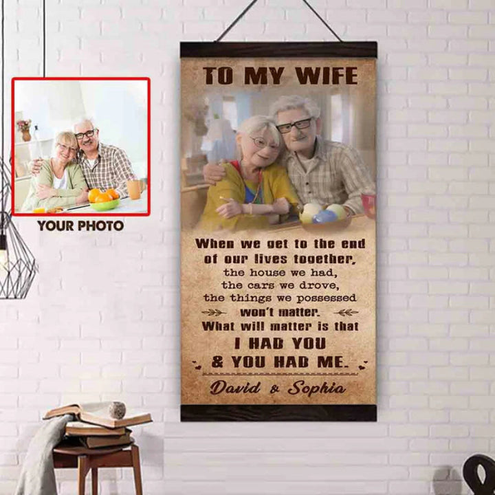 Personalized Anniversary Canvas Print | Bowlift