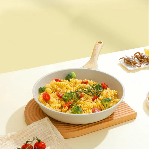 Durable Non-Stick Ceramic Frying Pan and Wok Pan Universal Cookware | Bowlift