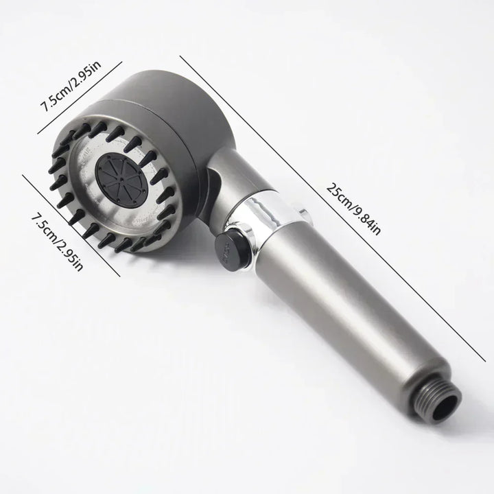 PowerStraal Showerhead with Filter and 3 Adjustable Spray Options | Bowlift