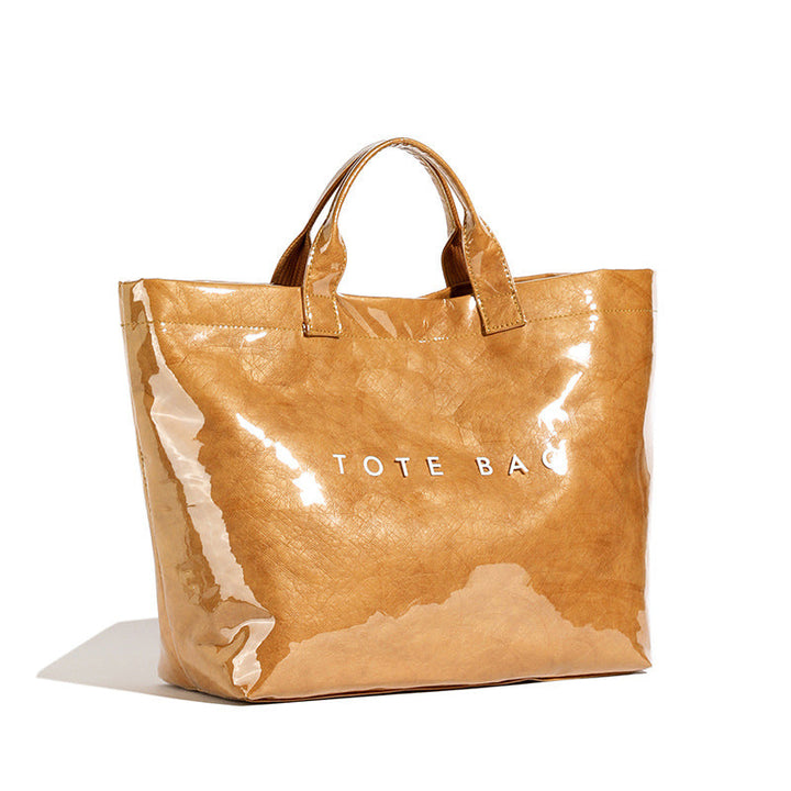 Women Letter Print Tote Bag | Bowlift