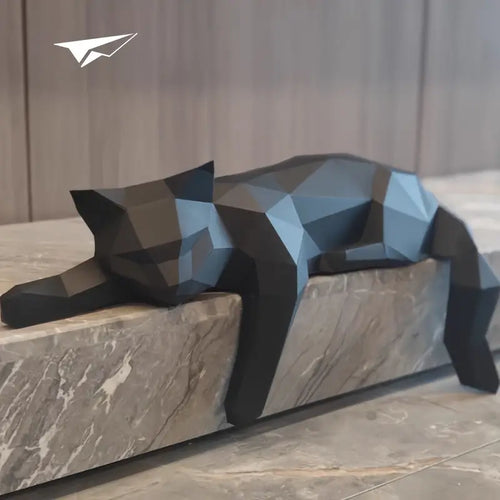 BowLift | Modern Cat Figurine