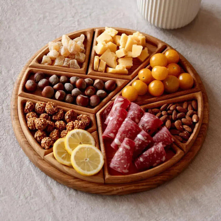 BowLift | Wood Serving Tray — Gives your snacks the wow factor for unforgettable moments of enjoyment