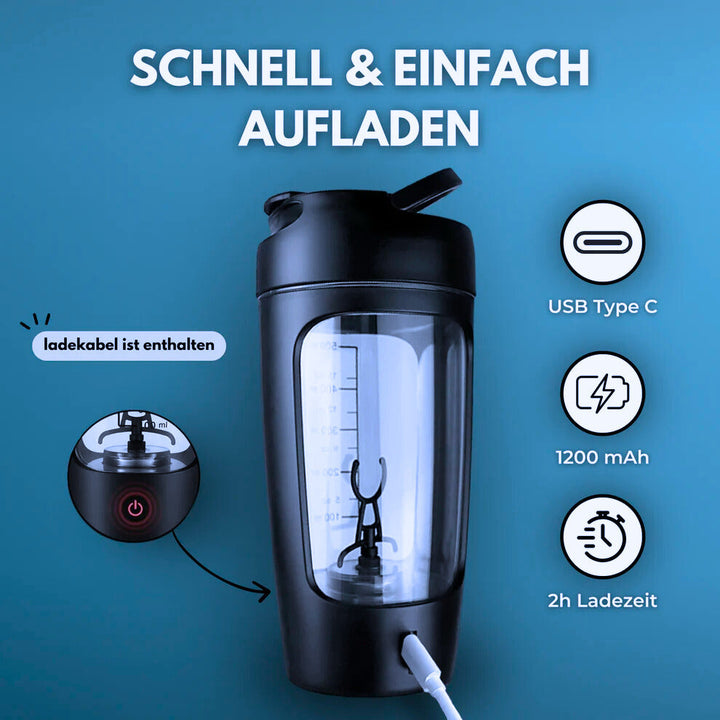 BowLift | MixMaster Shaker Bottle | 100% lump-free, leak-proof & BPA-free solution