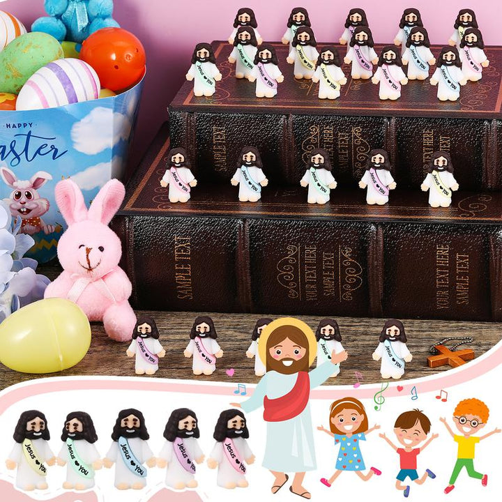 BowLift | Mini Jesus Figurines With Jesus love You Slogan
