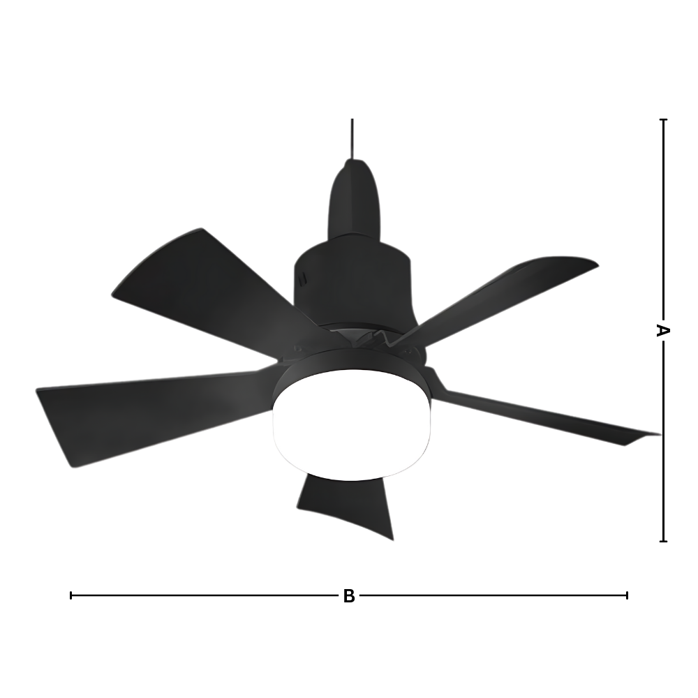 E27 Socket Fan Light | Bowlift