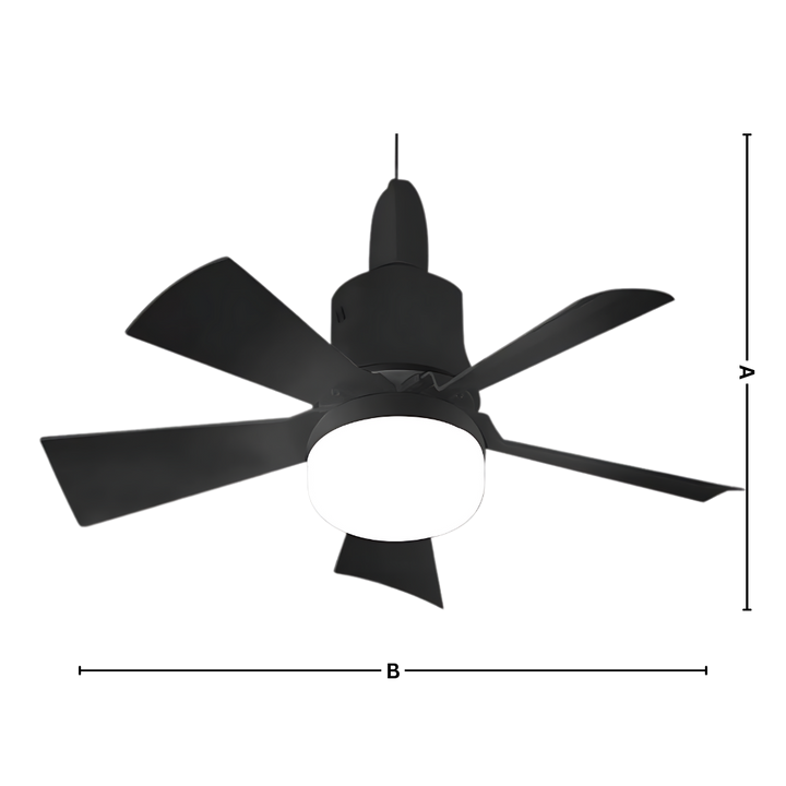 E27 Socket Fan Light | Bowlift