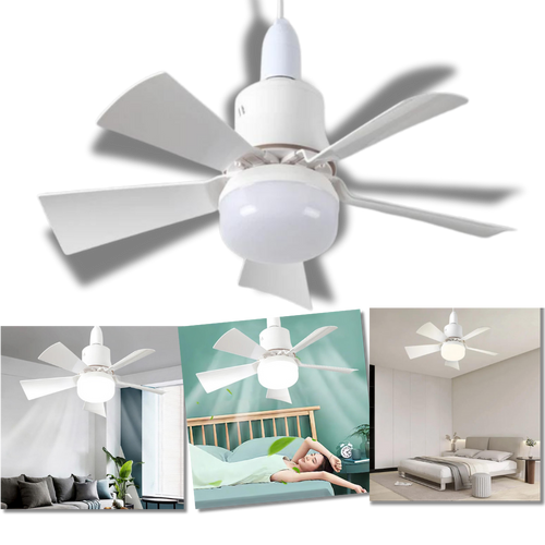 E27 Socket Fan Light | Bowlift