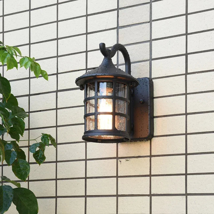 BowLift | BalconyBright | Waterproof Retro Wall Lamp for Outdoor